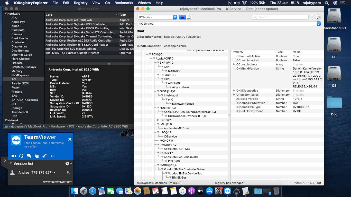 Lenovo Thinkpad L460 [SkyLake   Intel HD 520 + PS2 SMBUS]   OpenCore 10